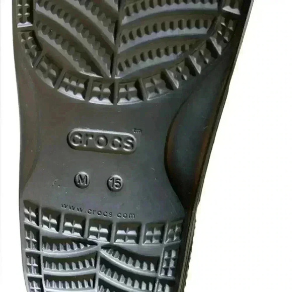 Crocs Heart Print Sandals Men's Size 15 Shoes NEW - Picture 14 of 14